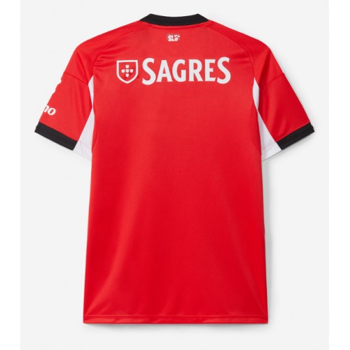 Benfica Replika Hjemmebanetrøje 2025-26 Kortærmet Benfica Replika Hjemmebanetrøje 2025-26 Kortærmet
